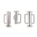 16.5mm Slide Bar Clasp, Silver Plated 16.5mm Slide Bar Clasp, Silver Plated