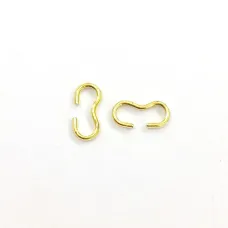 Medium 3 Shape Connector, 50pk, Gold Colour