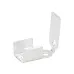Cord Ends, Fold-Down, 4.8mm (.189 in) O.D., 9.3mm (.366 in) length, Silver Plated E-Coat,10 pc Cord Ends, Fold-Down, 4.8mm (.189 in) O.D., 9.3mm (.366 in) length, Silver Plated E-Coat,10 pc