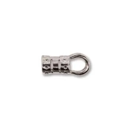 5.4mm Crimp End with 3mm entry hole, pack of 4pcs