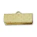 13mm Silver Plated flat crimp end, pack of 12pcs 13mm Silver Plated flat crimp end, pack of 12pcs