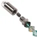 Bead Bandit cord / Wire end - keep knots or crimps hidden, gold plated, 2 pieces,