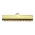 25mm Gold Plated flat smooth crimp end, pack of 2pcs 25mm Gold Plated flat smooth crimp end, pack of 2pcs