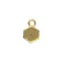 Maragas Ending Connector for Honeycomb Beads - 24K Gold Plate, Pack of 2 Maragas Ending Connector for Honeycomb Beads - 24K Gold Plate, Pack of 2