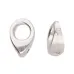 Kolympos Ending for SuperDuo Beads, Antique Silver Plate, Pack of 2 Kolympos Ending for SuperDuo Beads, Antique Silver Plate, Pack of 2