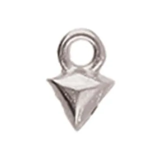 Kleftiko Connector for Gemduo Beads - Antique Silver Plate, Pack of 2 Kleftiko Connector for Gemduo Beads - Antique Silver Plate, Pack of 2