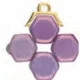 Cymbal findings for Honeycomb Beads