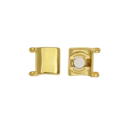 Axos II Magnetic Clasp for Delicas - 24K Gold Plate Axos II Magnetic Clasp for Delicas - 24K Gold Plate
