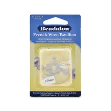 Assorted pack of Beadalon French Wire / Gimp, in Gold Colour. 10cm each of 0.6mm...