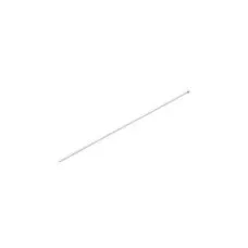 Sterling Silver , Flat Head pins, pack of 9 pcs. Each  one is 5cm long by 0.5mm ...
