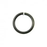 4mm  Jump Rings, Black, pack of 120 pcs
