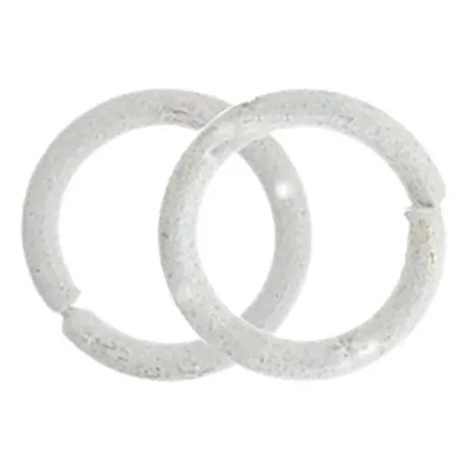 4.5mm Neo Jump Rings, Neon White, 20pcs 4.5mm Neo Jump Rings, Neon White, 20pcs