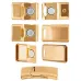12.5 x 25.5mm Curved Magnetic Clasp, Gold, 2 Pcs 12.5 x 25.5mm Curved Magnetic Clasp, Gold, 2 Pcs