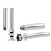 5.3mm Gunmetal Eyelets With Setter Tool by Metal Complex, Pack of 30 Pieces