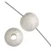 8mm Round Stardust Bead, Silver, Pack of 10 8mm Round Stardust Bead, Silver, Pack of 10