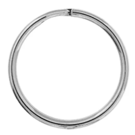 15 mm Nickel Colour Split Rings, Pack of 10pcs 15 mm Nickel Colour Split Rings, Pack of 10pcs