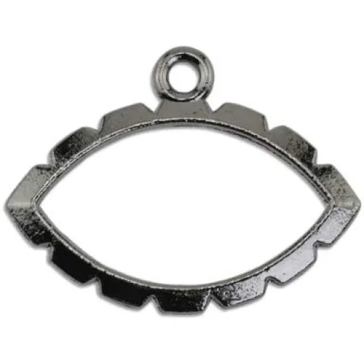 Artistic Wire Wrapper, Navette, Hematite, A300C-042 Artistic Wire Wrapper, Navette, Hematite, A300C-042