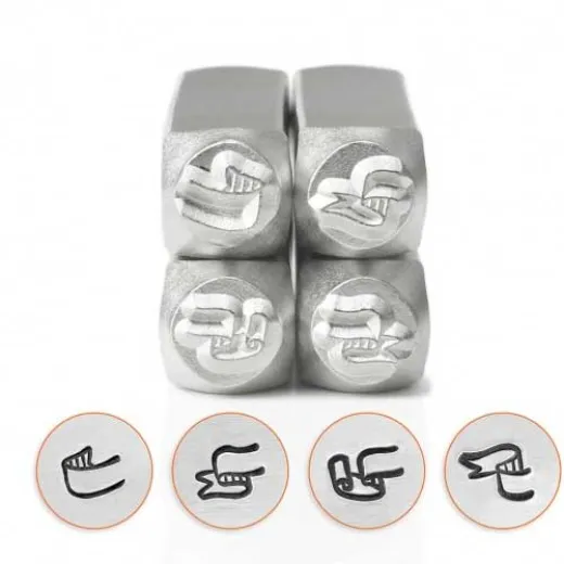 ImpressArt Banner Ends, 6mm Stamp Set ImpressArt Banner Ends, 6mm Stamp Set