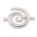 Bulk Bag Large Glue In Toggle Swirl, Silver, 3.2mm I.D, Pack of 12 Bulk Bag Large Glue In Toggle Swirl, Silver, 3.2mm I.D, Pack of 12