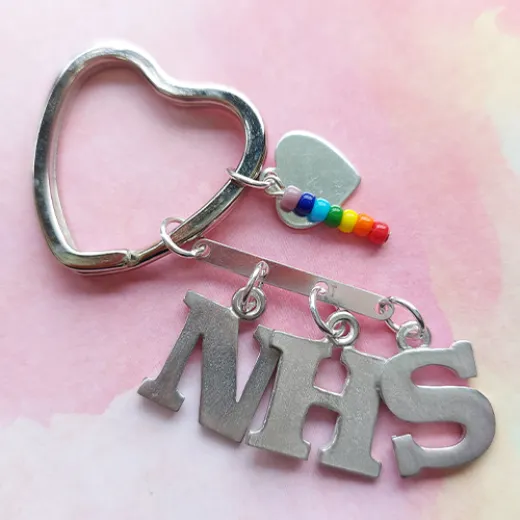 Quick Kits - NHS Heart Keyring Kit Quick Kits - NHS Heart Keyring Kit