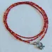 Red Lovebirds Charm Seed Bead Wrap Bracelet Kit Red Lovebirds Charm Seed Bead Wrap Bracelet Kit