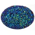 Fashion Components - Resin Sew-on-Sugar Stone Oval - 30x40mm Medium Vitrail - 1 pc