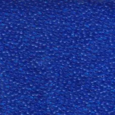 Miyuki Seed Beads - Size 8/0 - Sapphire Transparent - 22 grms , colour 0150