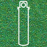 Transparent Apple Green AB Miyuki Seed Bead 22grms - 11/0 - colour 259