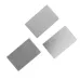 German Silver Rectangle, 13 x 22mm, 24ga, Pack of 2 German Silver Rectangle, 13 x 22mm, 24ga, Pack of 2