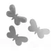 German Silver Butterfly, 33 x 19mm, 24ga, Pack of 2 German Silver Butterfly, 33 x 19mm, 24ga, Pack of 2