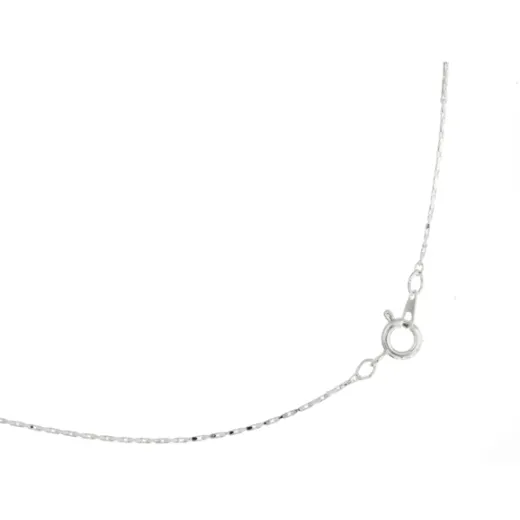 16" Silver Serpentine Neckchain With Spring Ring 16" Silver Serpentine Neckchain With Spring Ring