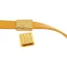 16mm Gold Patterned Slider