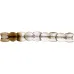 Czech Pellet 4x6mm - Crystal/Valentinite Tr.Half coated- approx 43 beads Czech Pellet 4x6mm - Crystal/Valentinite Tr.Half coated- approx 43 beads
