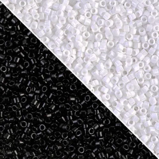 'Mazing Magpie Delica Deal - 50g bags DB0010 and DB0200 'Mazing Magpie Delica Deal - 50g bags DB0010 and DB0200