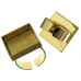 100% Brass Handmade Bezel, Square Ring, 21 x 3mm 100% Brass Handmade Bezel, Square Ring, 21 x 3mm