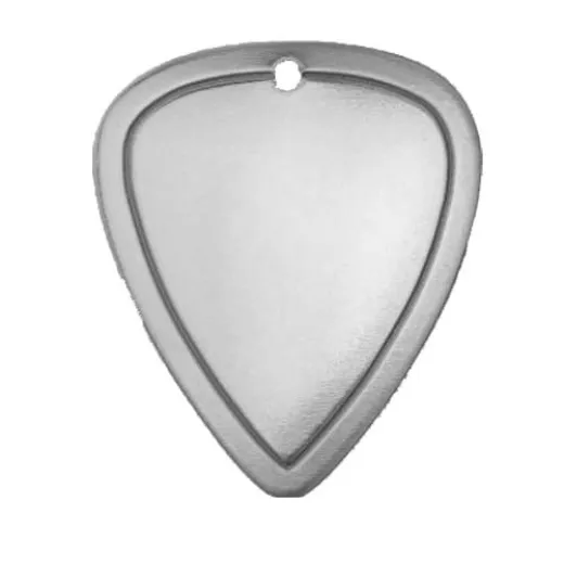 19mm x 32mm Alkeme Border Guitar Pick, pack of 2 19mm x 32mm Alkeme Border Guitar Pick, pack of 2
