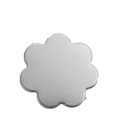 20ga Aluminium 7 Petal Flower, 5/8" stamping blank Pack of 8 20ga Aluminium 7 Petal Flower, 5/8" stamping blank Pack of 8