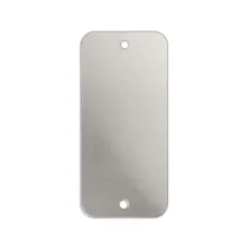 Premium 16ga Aluminium Rectangle Blank, 2 x 3/4" (50 x 20mm)