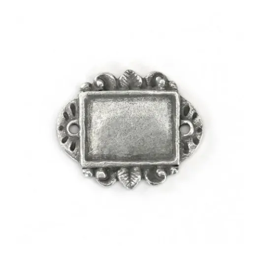 ImpressArt Artisan Pewter Stamping Blank, Rectangle, 30 x 25mm ImpressArt Artisan Pewter Stamping Blank, Rectangle, 30 x 25mm