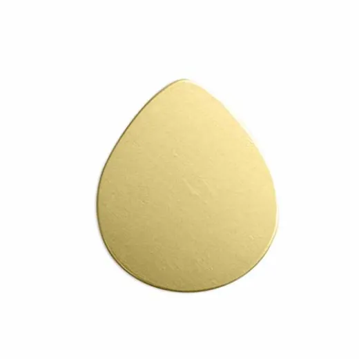 ImpressArt 24ga Brass Drop, 1", Pack of 4 ImpressArt 24ga Brass Drop, 1", Pack of 4