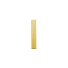 ImpressArt 24ga Brass Strip, 1/4 x 1 1/2 stamping blank, Pack of 4