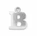 Letter Charm A, Pewter, 3/4" (19mm) Letter Charm A, Pewter, 3/4" (19mm)