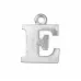 Letter Charm A, Pewter, 3/4" (19mm) Letter Charm A, Pewter, 3/4" (19mm)