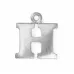 Letter Charm A, Pewter, 3/4" (19mm) Letter Charm A, Pewter, 3/4" (19mm)