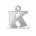 Letter Charm A, Pewter, 3/4" (19mm) Letter Charm A, Pewter, 3/4" (19mm)