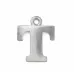 Letter Charm A, Pewter, 3/4" (19mm) Letter Charm A, Pewter, 3/4" (19mm)