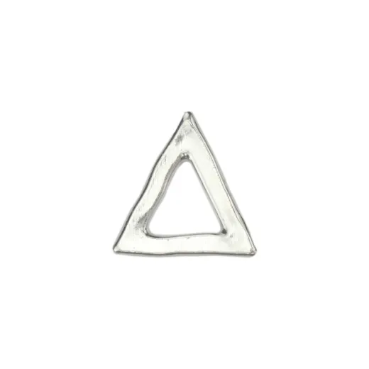 Pewter Large Triangle washer, 25 x 25mm Pewter Large Triangle washer, 25 x 25mm