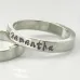 Pewter Ring, UK Size J 1/2, USA size 5, 4mm wide Pewter Ring, UK Size J 1/2, USA size 5, 4mm wide