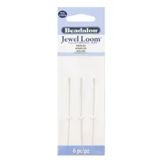80mm Beadalon Jewel Loom Needle, pack 6 