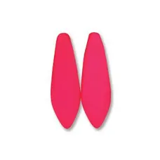 Bright Neon Pink Side Drill Daggers, 3 x 11mm, Pack of 10